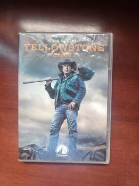 Yellowstone Season 3 DVD Complete Third Season Kevin Costner 4 Disc Set